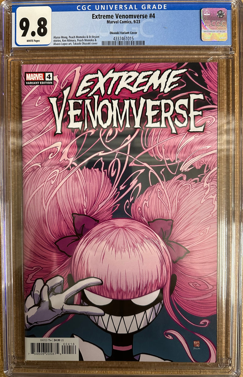 Extreme Venomverse #4 Takashi Okazaki 1:25 CGC 9.8 – The Comic Corner