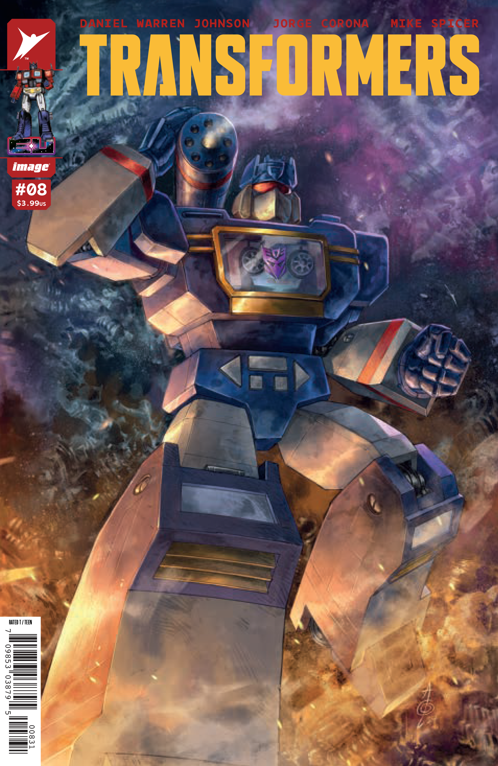 Transformers #8 Soundwave Exclusive – The Comic Corner