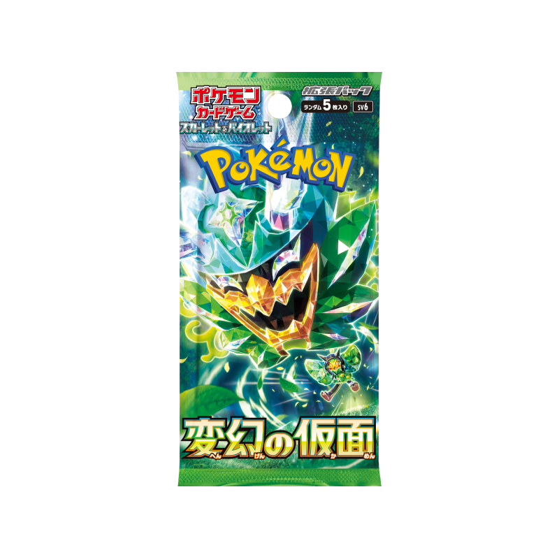 Pokemon TCG Scarlet & Violet Transformation Mask sv6 Japanese (1 Boost The Comic Corner Pokemon TCG Scarlet & Violet Transformation Mask sv6 Japanese (1 Boost The Comic Corner